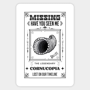 MISSING CORNUCOPIA  MANDELA EFFECT Magnet